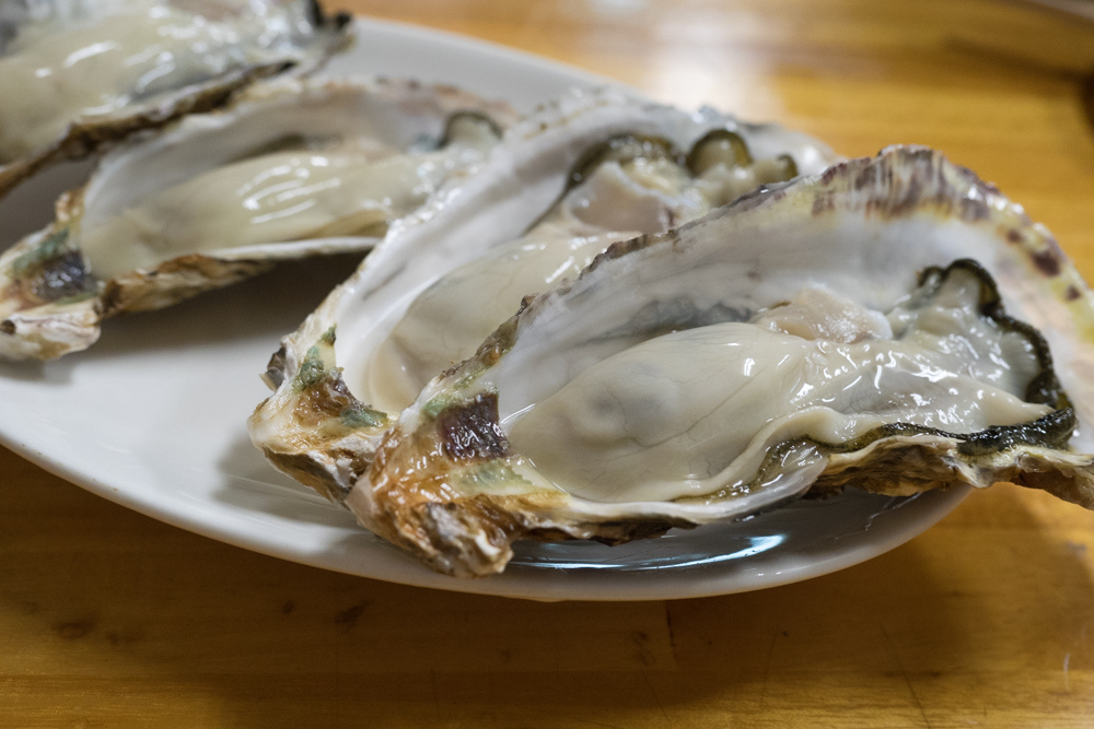 生牡蠣、とんでもなくうまい