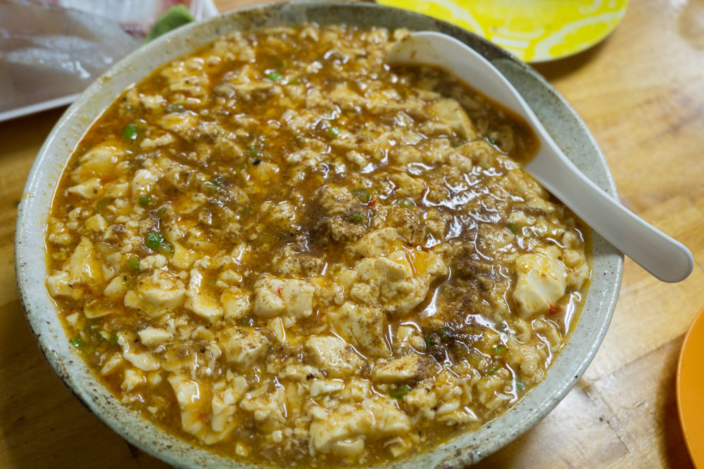 魚だしの麻婆ゆし豆腐