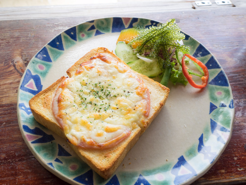 浜辺の茶屋トースト