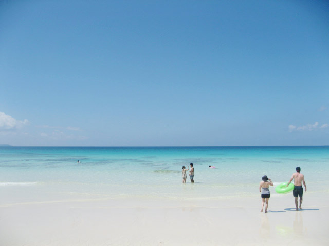 宮古島の砂山ビーチ