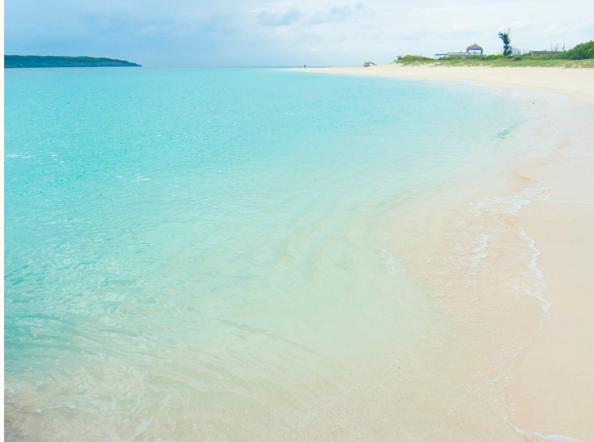 冬は海がキレイにみえる