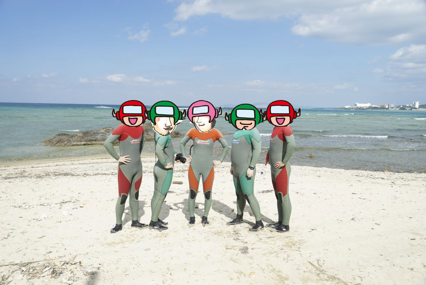 マリブビーチ でシュノーケル 青の洞窟近くで冬にもおすすめ Oday