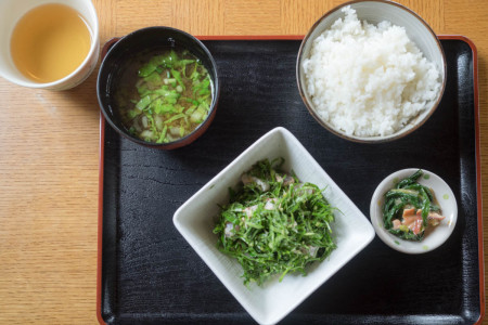久高島特産 ニガナ定食