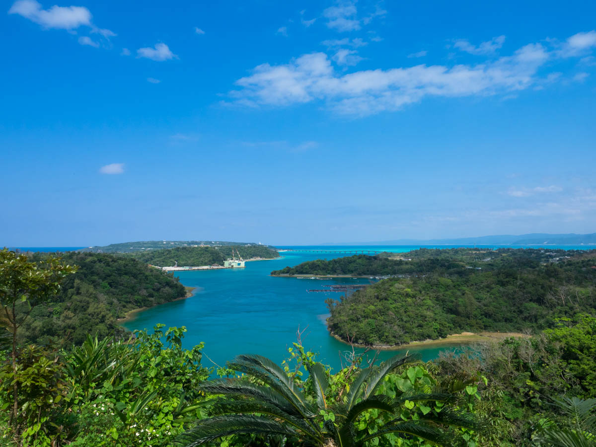 ワルミ大橋からの景色