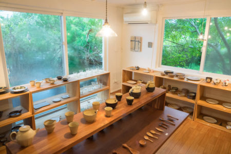 雨も似合うお店