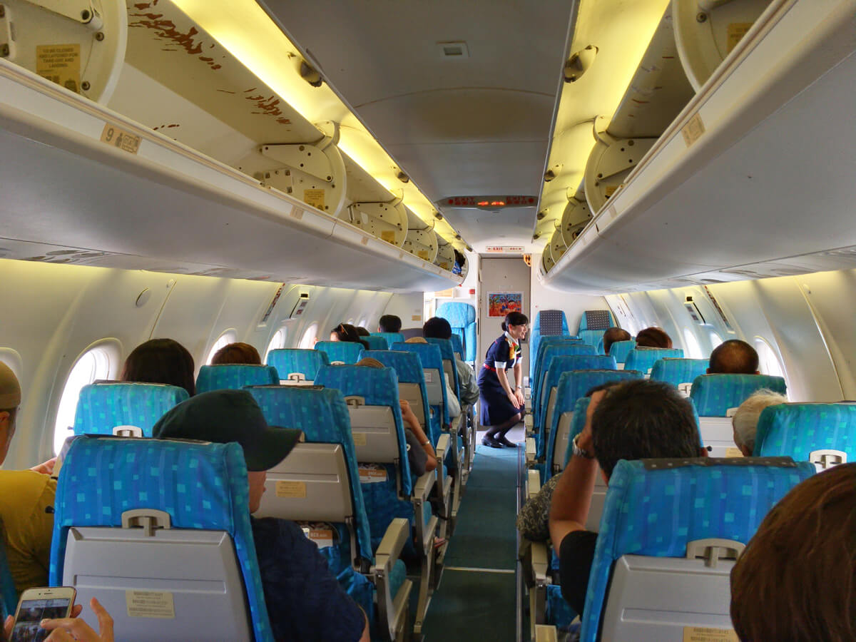 与那国島への飛行機