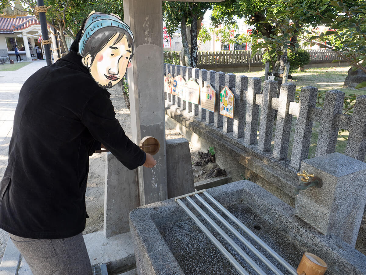 夫婦で子宝祈願へ 沖縄市の子宝パワースポット神社 泡瀬ビジュル Oday