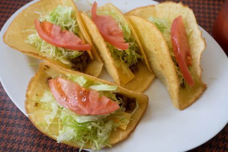 メキシコのタコス