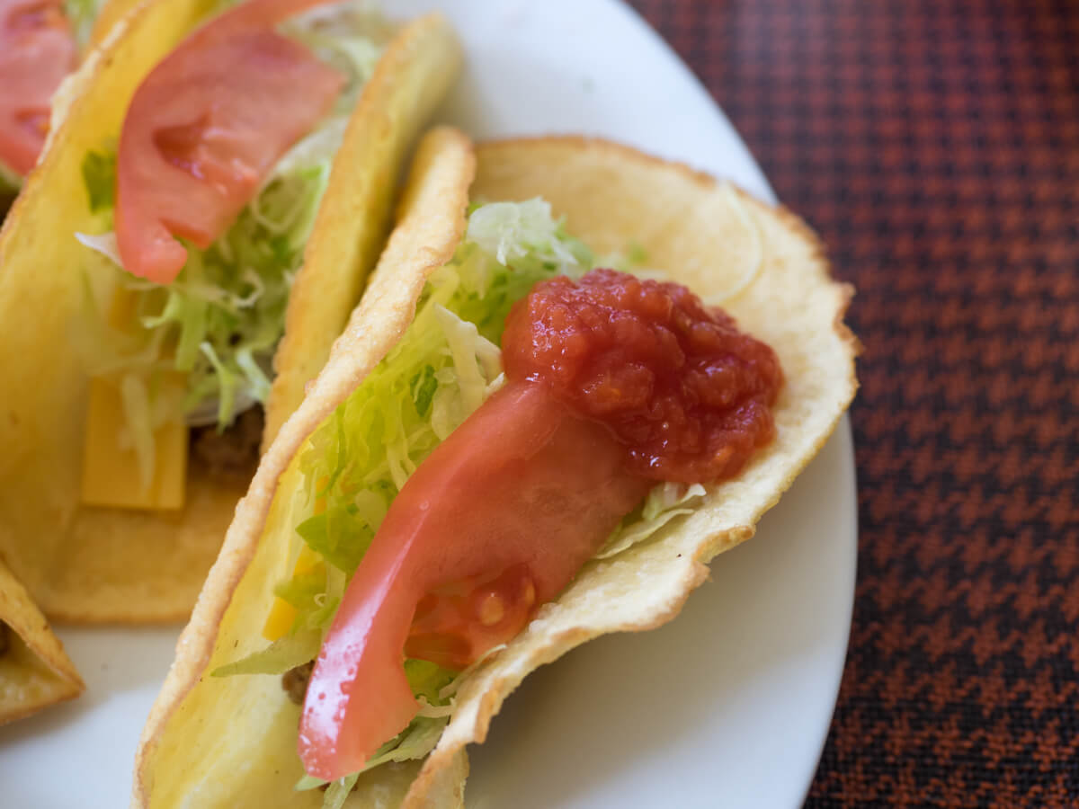 宜野湾のタコス専門店 メキシコ は シンプルでおいしい