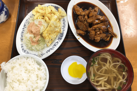 チキンてりやき定食