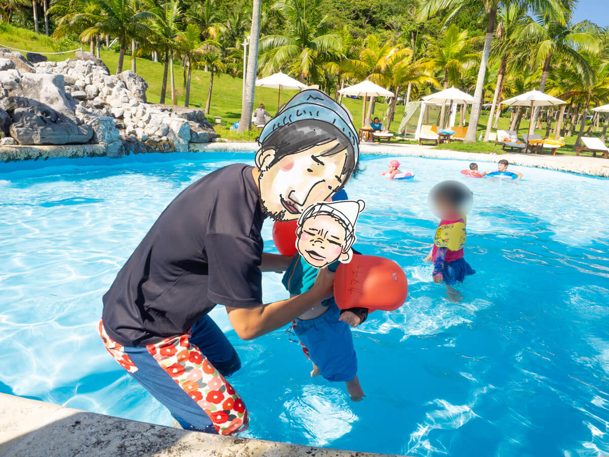 超絶叫スライダーもあり カヌチャリゾートのプール ビーチで夏を満喫してきた Oday