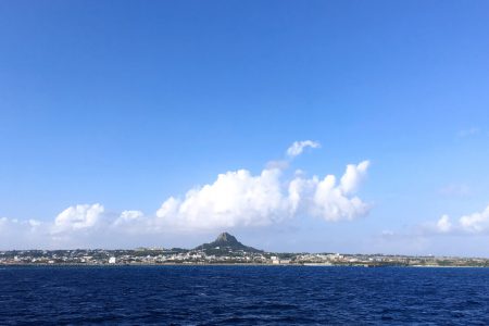 穴場の離島、伊江島